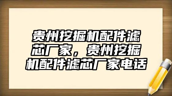 貴州挖掘機(jī)配件濾芯廠家，貴州挖掘機(jī)配件濾芯廠家電話